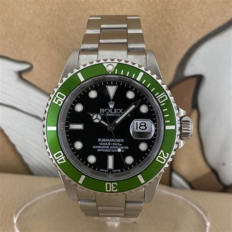 rolex submariner ghiera verde fat four come riconoscere|rolex green boxes.